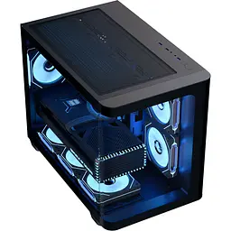 Корпус AeroCool P300C-G-BK-v1 Black (ACCS-PN02033.11) [146688] - мініатюра 3