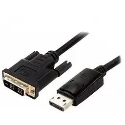 Кабель мультимедійний Display Port to DVI 24+1pin 1.8m (DVI-D) Atcom (9504)
