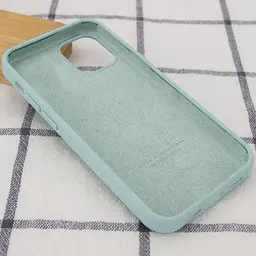 Чохол Silicone Case Full Protective (AA) для Apple iPhone 13 mini (5.4) Бірюзовий / Turquoise - мініатюра 3