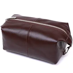 Шкіряна косметичка SHVIGEL 17х11х11 см acs0025787