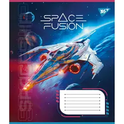 Зошит Yes Space fusion А5 36 аркушів клітинка (767070) - мініатюра 2