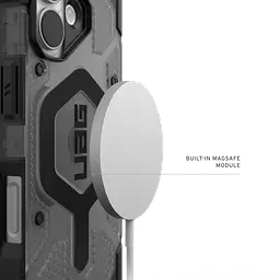 Оригінальний протиударний чохол UAG Pathfinder MagSafe для iPhone 17 Clear Ash 114553113140 - мініатюра 10