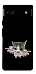 Чохол Demsky Six Seven cat для Google Pixel 6a