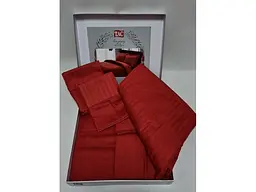 Комплект постільної білизни Premium Basic Red Євро Tac pbe0041554 - мініатюра 3