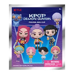 Брелок Monogram сюрприз K-Pop Demon hunters Кейпоп-мисливиці на демонів S1 (32775)