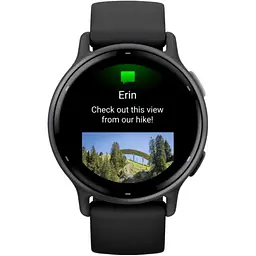 Смарт-годинник Garmin vivoactive 5 Slate Aluminum Bezel with Black Case and Silicone Band (010-02862-10) - мініатюра 3