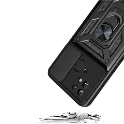 Панель BeCover Military для Xiaomi Redmi 10C Black (707425) - мініатюра 3