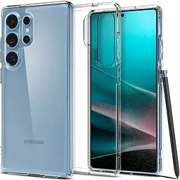 Чохол Spigen Ultra Hybrid для Samsung Galaxy S25 Ultra Crystal Clear (ACS08961) [126588] - мініатюра 11
