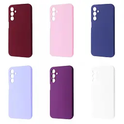 Чохол-накладка Wave Full Silicone Cover для Samsung Galaxy A15 4G SM-A155/A15 5G SM-A156 White - мініатюра 2
