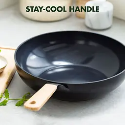Сковорода-вок GreenPan Eco Smartshape Lightwood 28 см 3.6 л (CC006448-001) - мініатюра 4