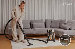 Пилосос Zeegma Zonder PRO AQUA професійний миючий Silver - мініатюра 2