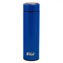 Автомобільний термокухоль з термометром Vitol 250 x 70 мм 500 мл (SX-W50) - мініатюра 2