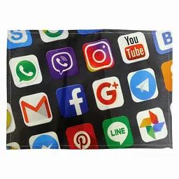Серветка Social media - мініатюра 1