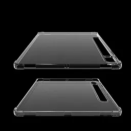 Силіконовий чохол бампер Primolux Silicone для планшета Samsung Galaxy Tab S10 Plus (SM-X826 / SM-X820) - Clear - мініатюра 5