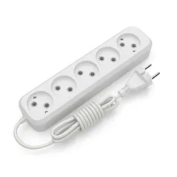 Подовжувач блоковий (ABS) Electrum 5гнізд 2м (C-ES-1796)