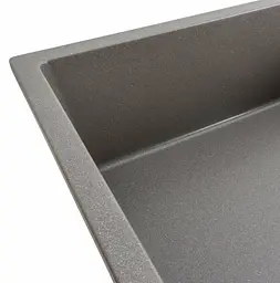 Кухонна мийка Platinum 8650 DIAMOND матова сірий мусон (SP000039172) - мініатюра 5