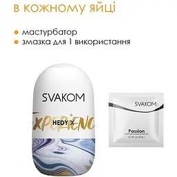 Набір яєць-мастурбаторів Svakom Hedy X- Experience - мініатюра 6