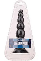 Анальна пробка Menz Stuff Beaded Probe 16.5 см (чорний) - мініатюра 3