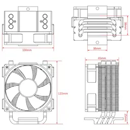 Кулер до процесора ID-Cooling SE-903-XT - мініатюра 5