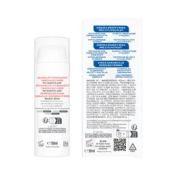 Зволожувальний крем з пантенолом Mixa Anti-Reaction Hydrating Repairing Cream для заспокоєння і зміцнення захисного бар’єра чутливої шкіри обличчя 50 мл - мініатюра 2