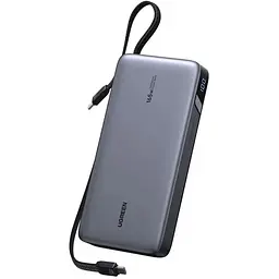 Батарея універсальна Ugreen 25000mAh 165W DualCable (PB552 55995B)