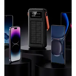 Зовнішній акумулятор Hoco DB33 Plus Rising 30000mAh 22.5W Black [130157] - мініатюра 7