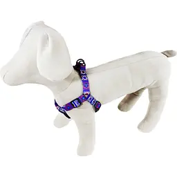 Шлея для собак Lucky Pet Коломийка капронова 45-64х2 см - мініатюра 2