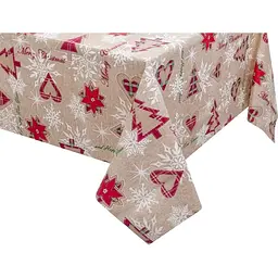 Скатертина водовідштовхувальна Lefard Home Textile Turron burdeos 140х240 см (715-357) - мініатюра 3
