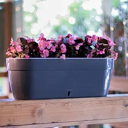 Вазон Santino Asti Window Box антрацит-білий 12 л (2021519) - мініатюра 5