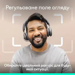 Веб-камера Logitech Brio 4K Ultra HD Graphite (960-001718) - мініатюра 3