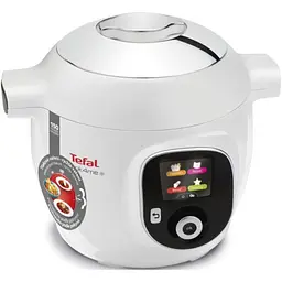 Мультиварка-скороварка Tefal Cook4Me + 1600 Вт біла (CY851130) - мініатюра 3