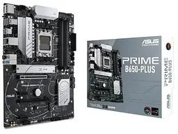 Материнська плата AM5 Asus PRIME B650-PLUS, B650, 4xDDR5, Int.Video (CPU), 4xSATA3, 2xM.2, 2xPCI-E 4.0 16x, 2xPCI-E 4.0 1x, 1xM.2 (Key 8xUSB3.2/4xUSB2.0, HDMI/DP, ATX