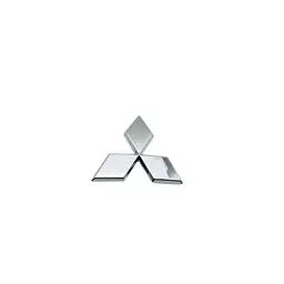 Емблема керма Mitsubishi хром 45мм пластик (на скотчі)