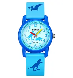 Дитячий наручний годинник Skmei 2157 Динозавр для хлопчика електронні Dinosaur Blue, 2157DR (19154)