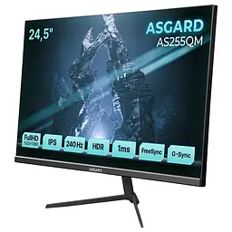 Монітор ASGARD Gaming 24.5" AS255QM IPS Black 240Hz - мініатюра 2