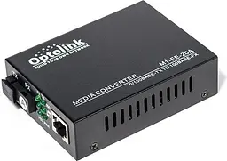Медіаконвертер Optolink 100M, 20km, SC, RJ45, Tx 1310nm (1M-FE-20A)
