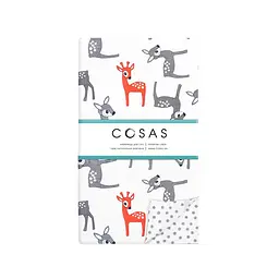 Дитяча постільна білизна Cosas BAMBI 110х140см (Bambi_GreyBlots_140) - мініатюра 5