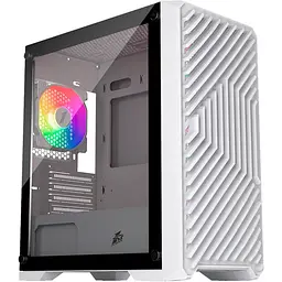Корпус 1stPlayer T5-WH-4F1-W White [134416]