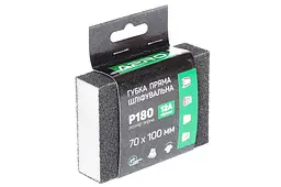 Губка шліфувальна Apro 100 x 70 x 25 мм x P180 пряма - мініатюра 2