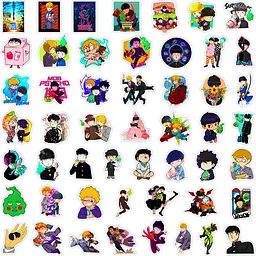 Стікерпак GeekLand Mob psycho 100 50 штук - мініатюра 2