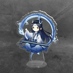 Акрилова колекційна фігурка Chibi Аніме: Mo Dao Zu Shi магістр диявольського культу Лань Ванцзі 2 10 см - мініатюра 2