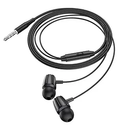 Навушники Hoco M88, вакуумні, провідні, 3.5mm, 1.2m, чорні - мініатюра 3
