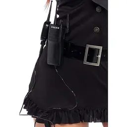 Еротичний костюм поліцейської Leg Avenue Dirty Cop M/L - мініатюра 5