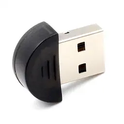 Bluetooth-адаптер AnyCast USB блютуз ресивер Bluetooth 2.0 Dongle Black (av198) - мініатюра 3