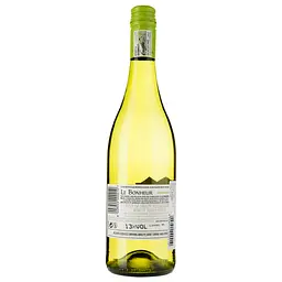 Вино Le Bonheur Sauvignon Blanc 2022 біле сухе 0.75 л - мініатюра 2