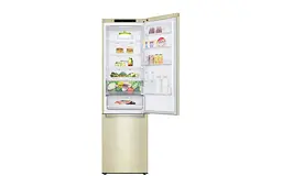 Холодильник LG GW-B509SEJZ 203х68х60см 2 дв холодильне відділення 277 л морозильне відділення 107 л A++ NF Бежевий (GW-B509SEJZ) - мініатюра 6