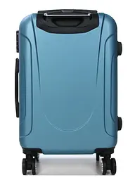 Валіза маленька S ABS-пластик Madisson Snowball 03403 58х38х23см 35 л Блакитний - мініатюра 4