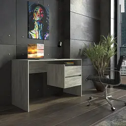 Стіл комп'ютерний Moreli Oskar 1250х755х516 мм Бетон (zg-s6-beton) - мініатюра 2