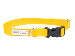 Нашийник для собак Amiplay Samba S 20-35 * 1,5 см - жовтий