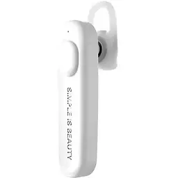 Бездротова моно гарнітура XO BE13 Bluetooth розмовна біла - мініатюра 2